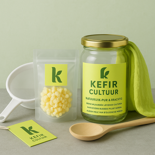Een starterskit kom kefir te maken